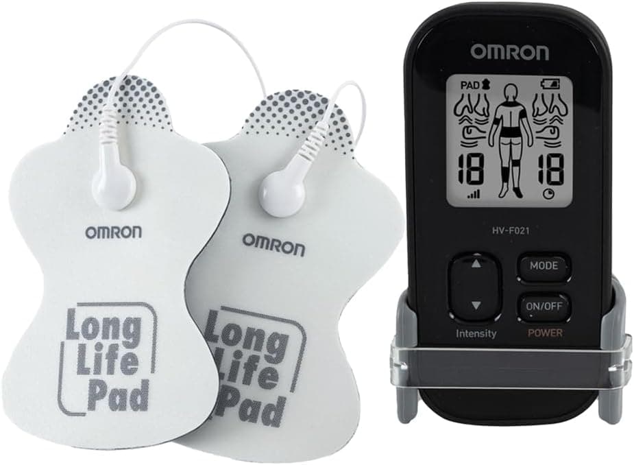 OMRON Massageador de Eletroterapia Portátil TENS Elite HV-F021 — review e melhor preço | gymcerto