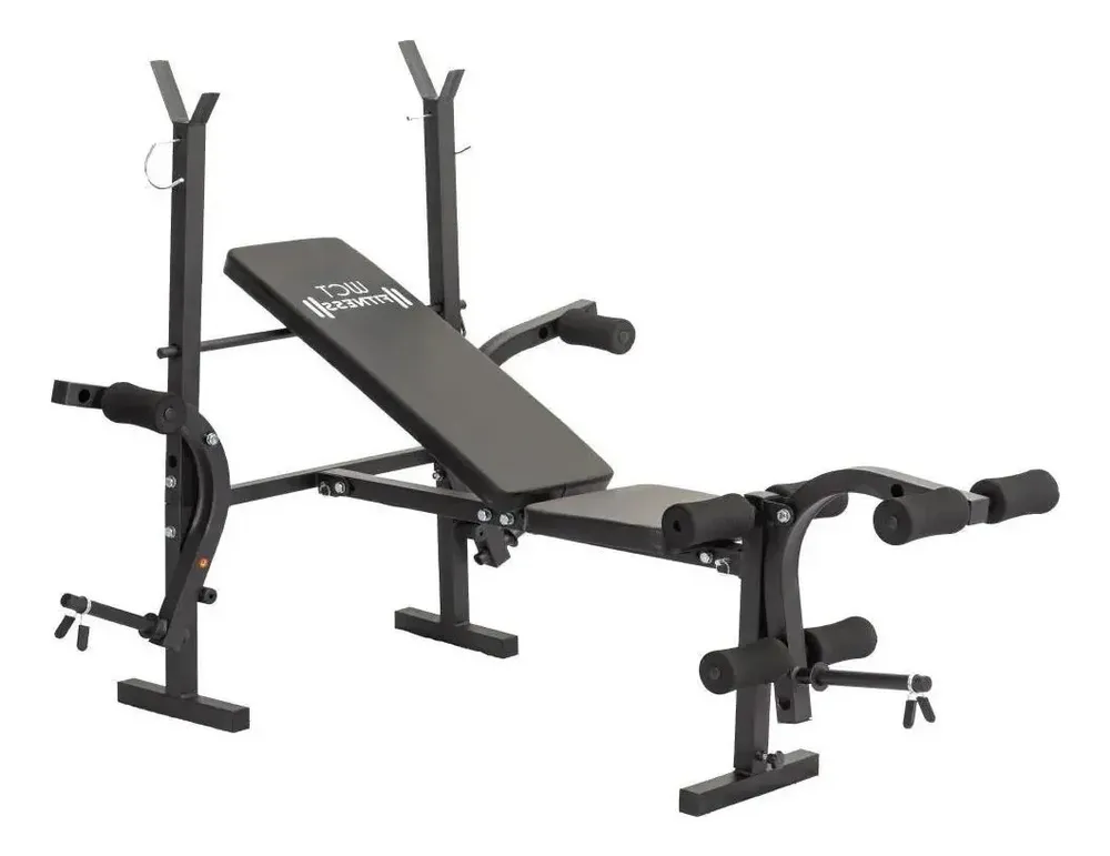 Banco de Supino WCT Fitness com Voador – Academia em Casa - review, especificações e melhor preço | gymcerto