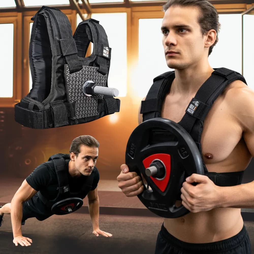 Colete De Peso Musculação Ajustável Com Anilhas Até 100 Kgs — review e melhor preço | gymcerto