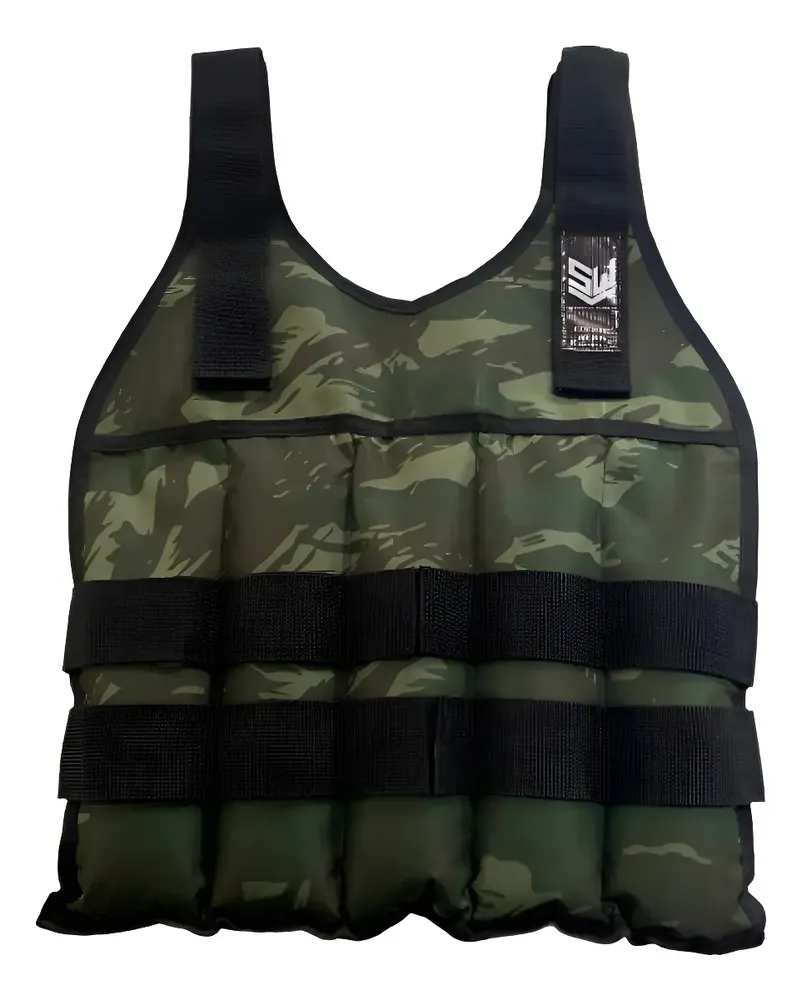 Colete Peso Ajustável Treinamento Funcional Camuflado 5 Kg — review e melhor preço | gymcerto