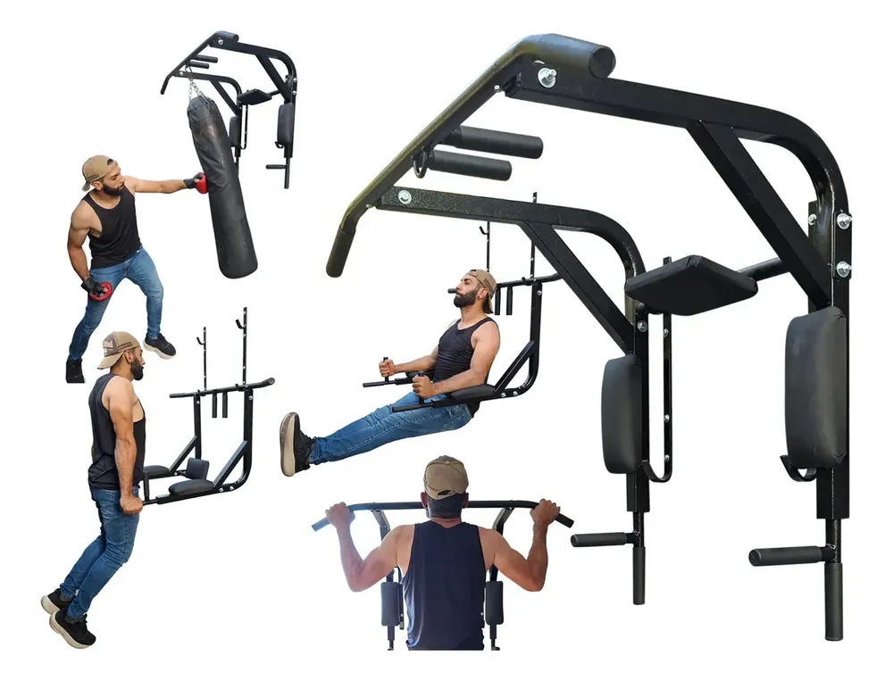Fitness Prado Barra Fixa e Paralela de Parede Multifuncional 7 em 1 — review e melhor preço | gymcerto
