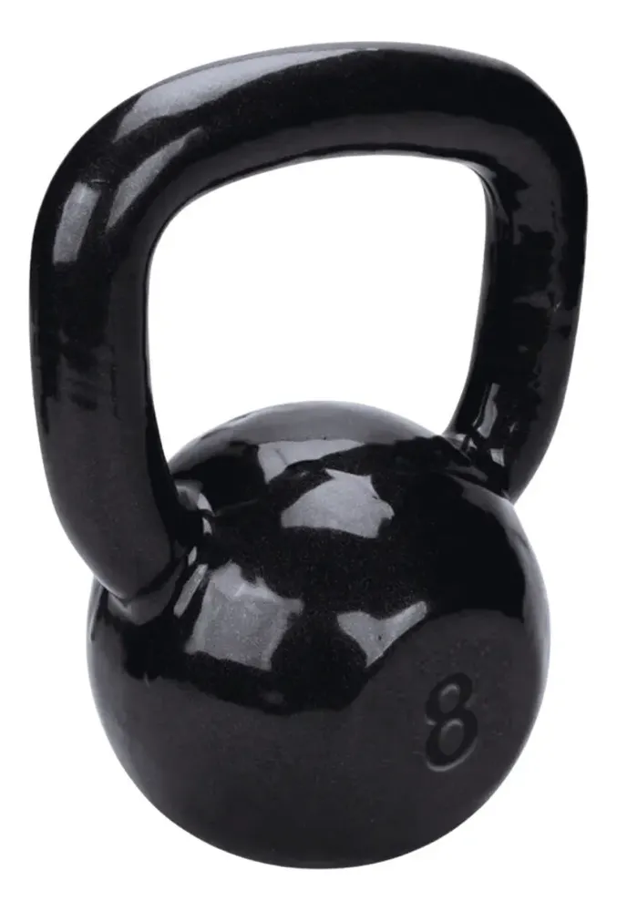 Kettlebell Emborrachado HENVIFER 8kg — review e melhor preço | gymcerto