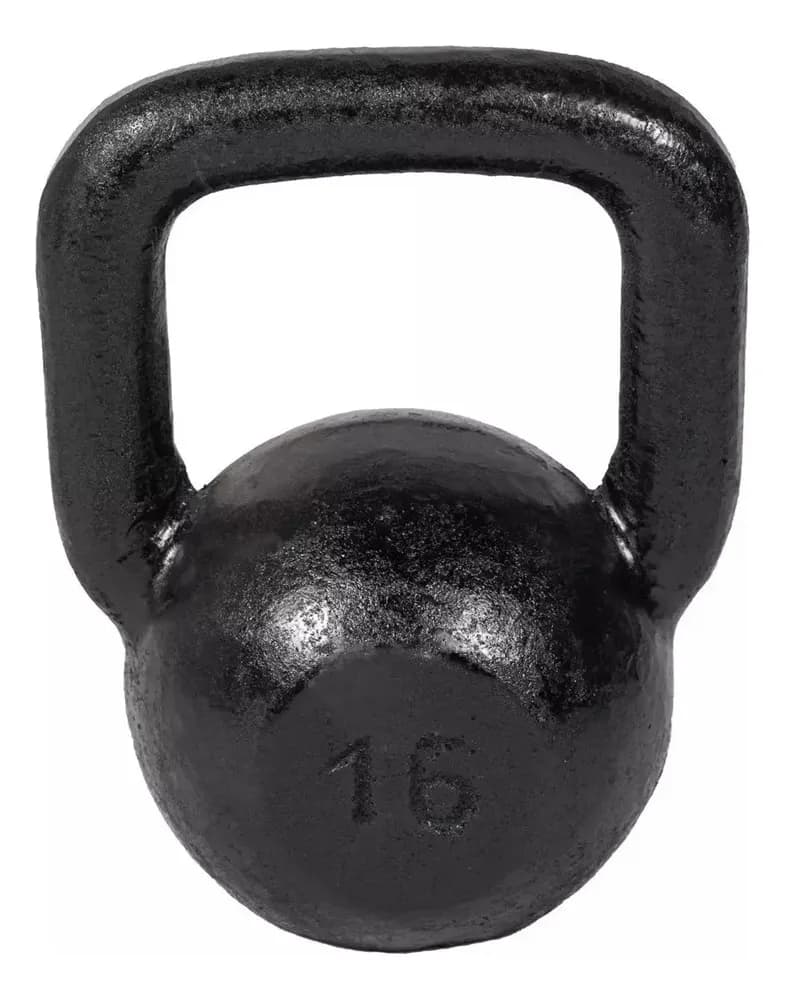 Kettlebell Ferro Fundido Pintado 16kg - review, especificações e melhor preço | gymcerto