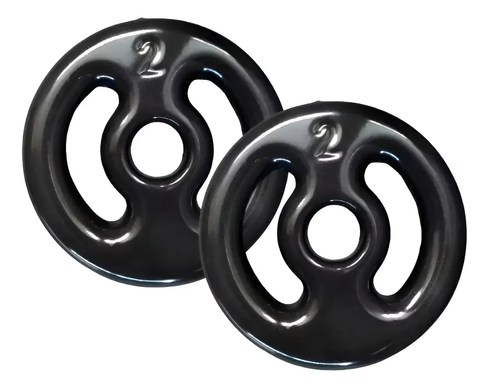 Par Anilha Emborrachada 2kg Evolution Sports - review, especificações e melhor preço | gymcerto