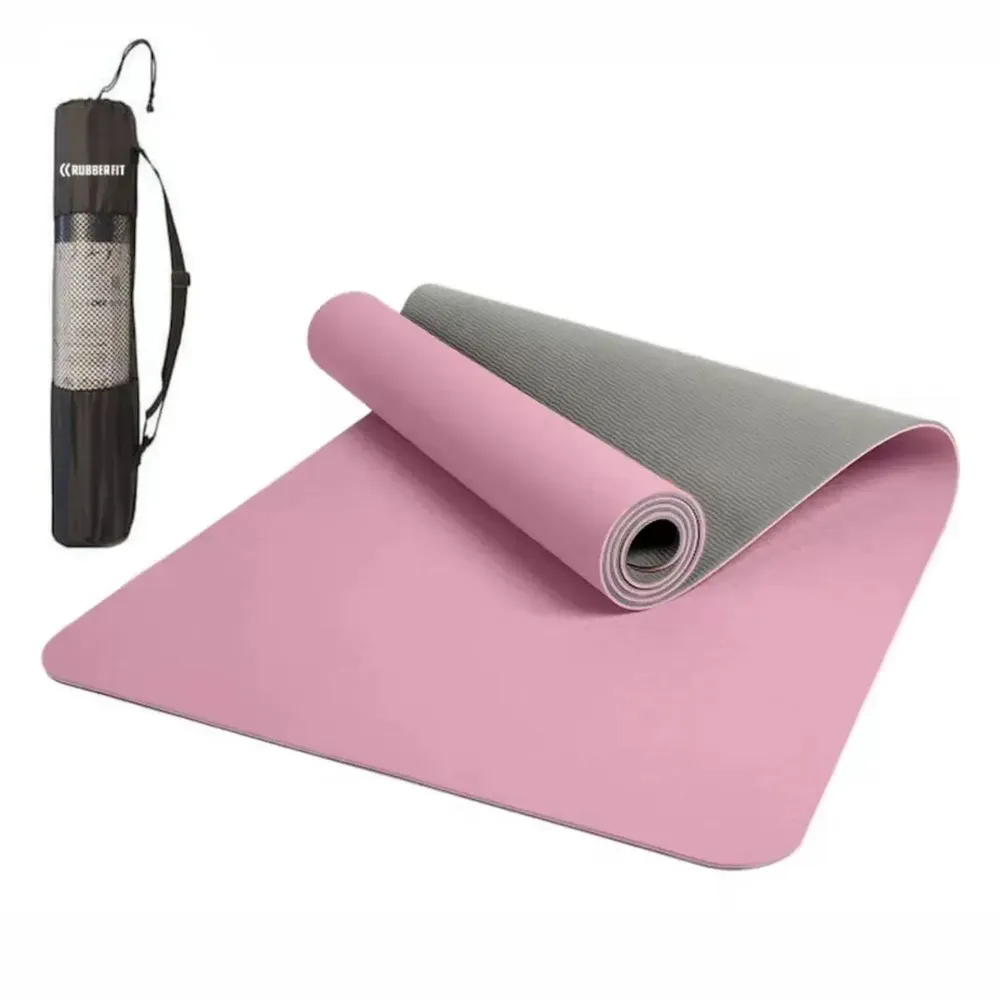 Tapete de Yoga Rubber Fit TPE Biodegradável 6mm 183x61cm — review e melhor preço | gymcerto
