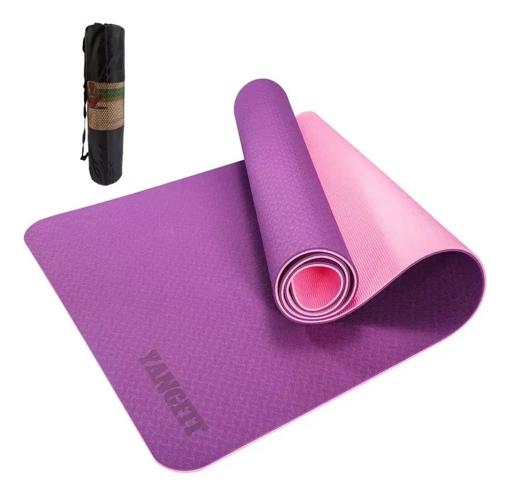 Tapete de Yoga Yangfit TPE Ecológico 6mm 183x61cm com Bolsa — review e melhor preço | gymcerto
